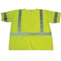 1291-L Fabric Class 3 Lime Reflective Safety Vest
